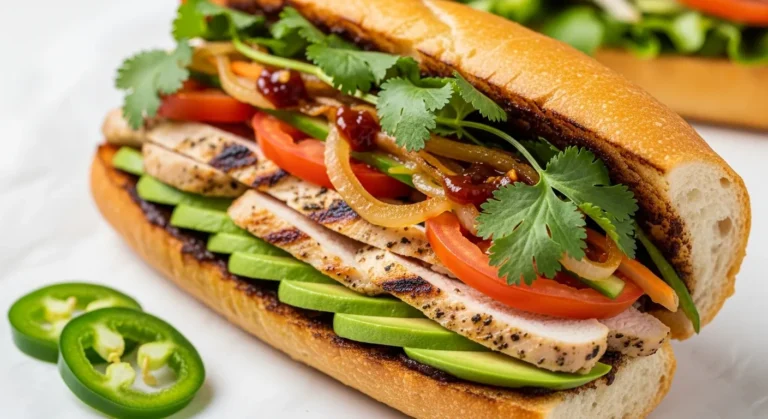 Flavor Packed Chicken Torta Sandwich Recipe 6 Juicy chicken torta sandwich on a toasted telera