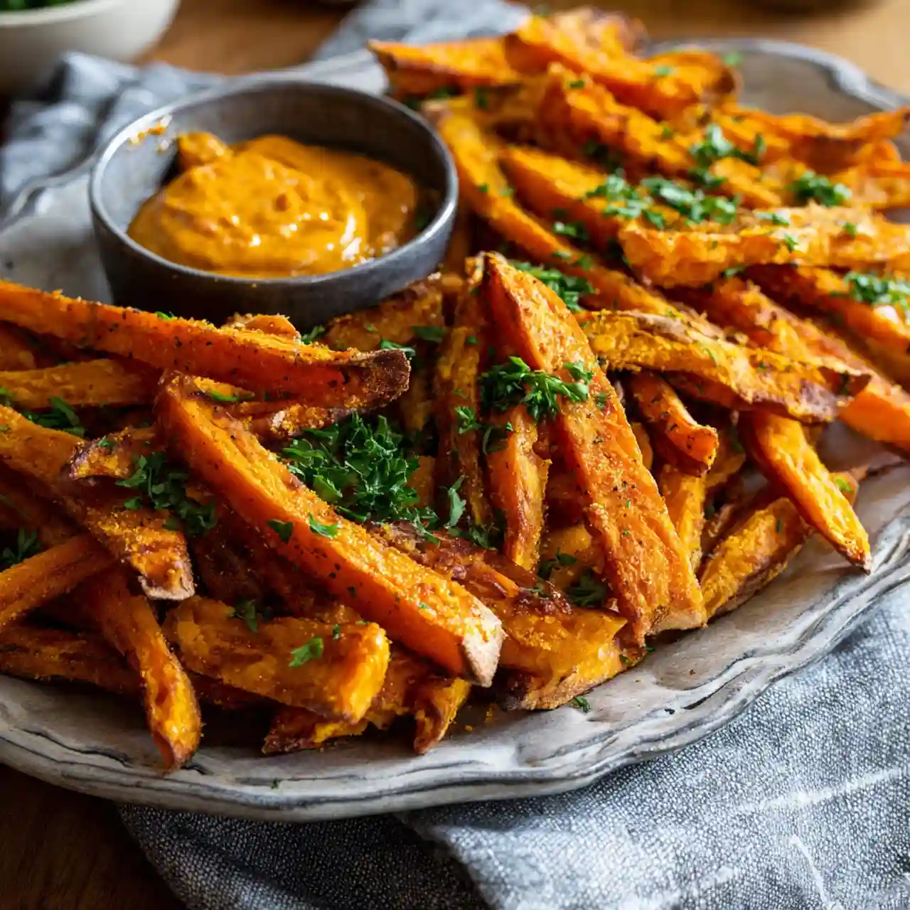 air fryer sweet potato fries