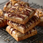 Brown sugar pop tart cookies on cooling rack