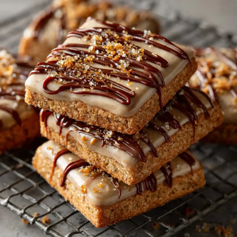 Brown sugar pop tart cookies on cooling rack