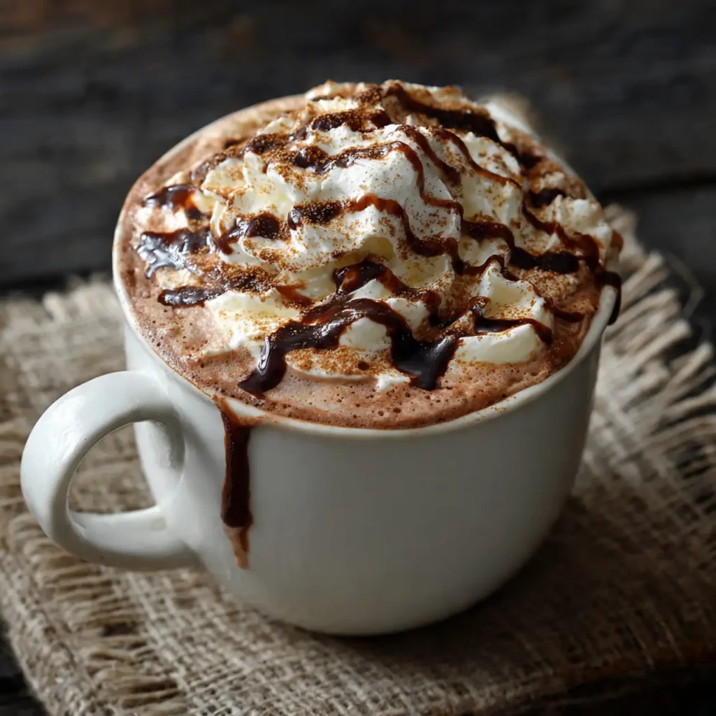 marshmallows melting in crockpot hot chocolate