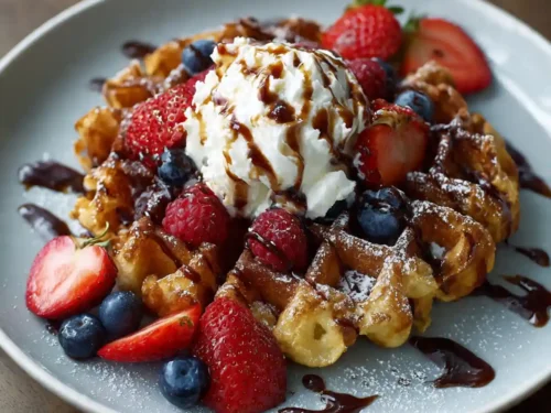 Easy Croffle Recipe (Croissant Waffles)