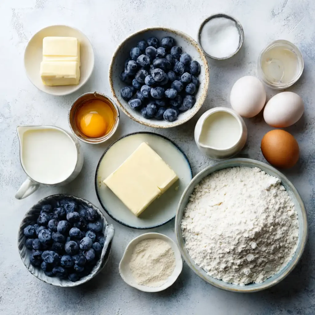 Easy Overnight Blueberry Pancake Casserole 2 Ingredients for easy overnight blueberry pancake casserole